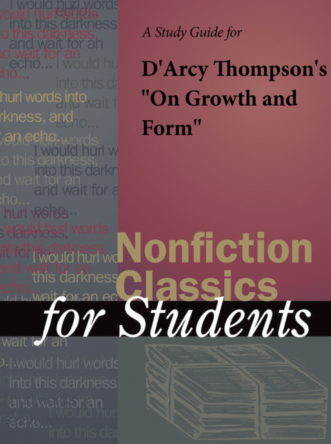 Cover image for book A Study Guide for D'Arcy Thompson's "On Growth and Form"