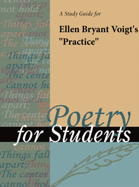 Cover image for book A Study Guide for Ellen Bryant Voigt's "Practice"