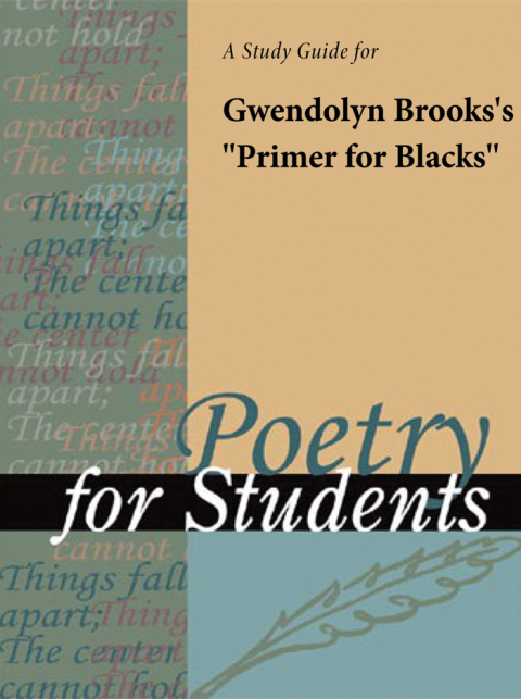 Cover image for book A Study Guide for Gwendolyn Brooks's "Primer for Blacks"