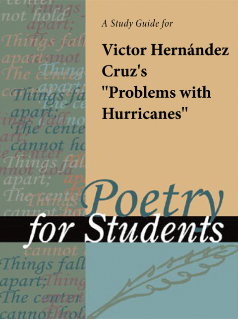 Cover image for book A Study Guide for Victor Hernandez Cruz's "Problems with Hurricanes"