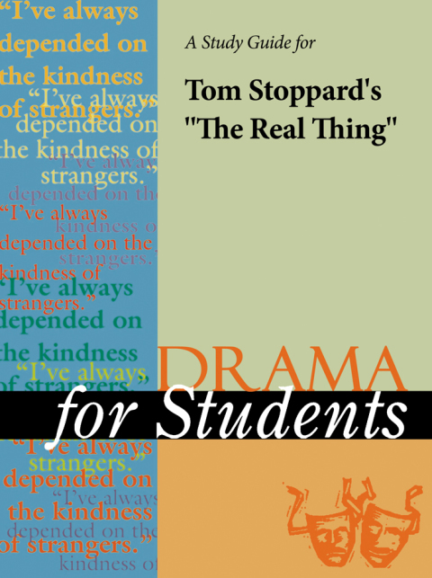 Cover image for book A Study Guide for Tom Stoppard's "The Real Thing"