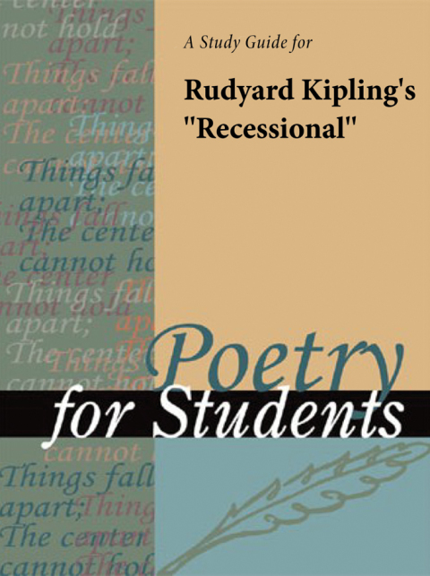Cover image for book A Study Guide for Rudyard Kipling's "Recessional"