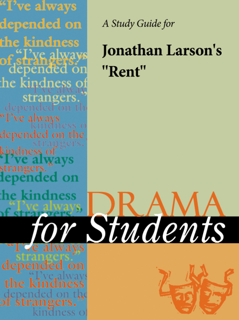 Cover image for book A Study Guide for Jonathan Larson's "Rent"