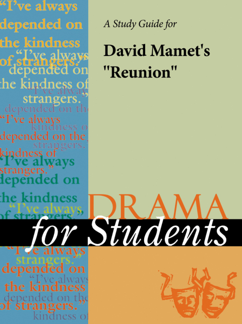 Cover image for book A Study Guide for David Mamet's "Reunion"