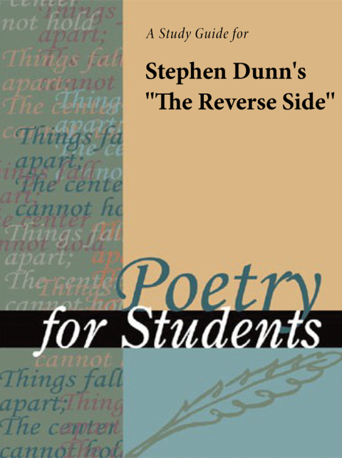 Cover image for book A Study Guide for Stephen Dunn's "The Reverse Side"