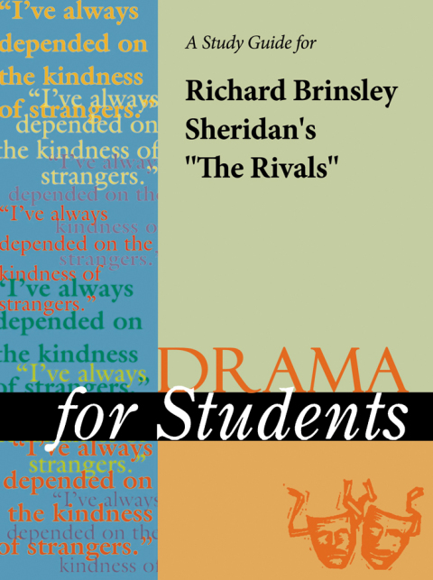 Cover image for book A Study Guide for Richard Brinsley Sheridan's "The Rivals"