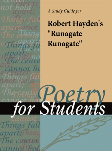 Cover image for book A Study Guide for Robert Hayden's "Runagate Runagate"