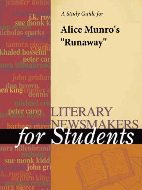 Cover image for book A Study Guide for Alice Munro's "Runaway"