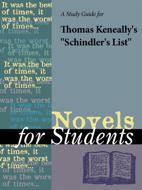 Cover image for book A Study Guide for Thomas Keneally's "Schindler's List"