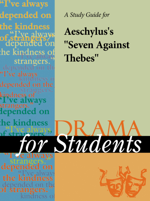 Cover image for book A Study Guide for Aeschylus's "Seven against Thebes"