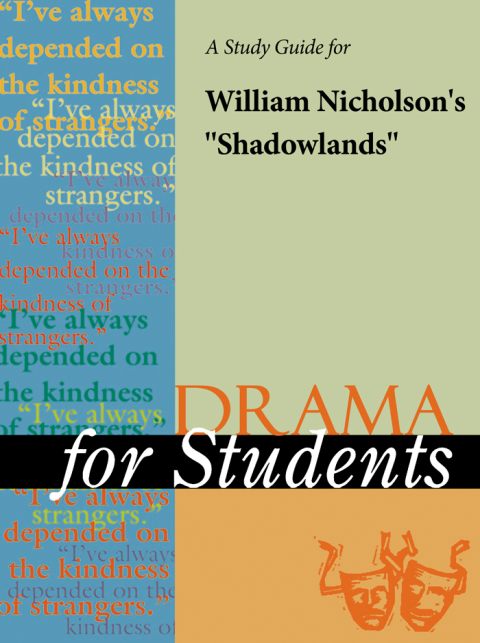 Cover image for book A Study Guide for William Nicholson's "Shadowlands"