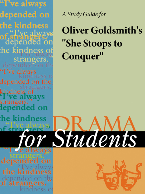 Cover image for book A Study Guide for Oliver Goldsmith's "She Stoops to Conquer"