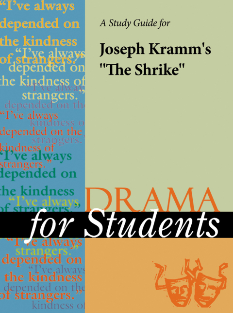 Cover image for book A Study Guide for Joseph Kramm's "The Shrike"