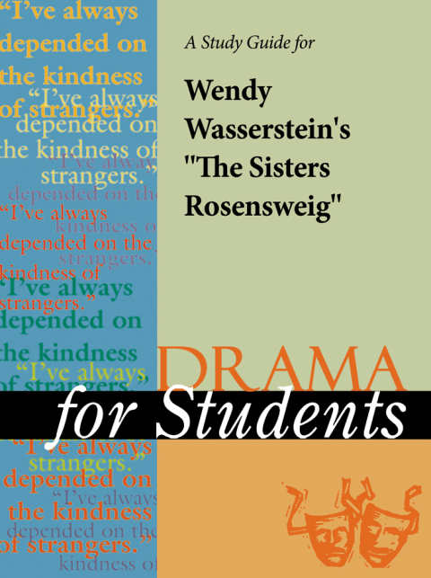 Cover image for book A Study Guide for Wendy Wasserstein's "The Sisters Rosensweig"