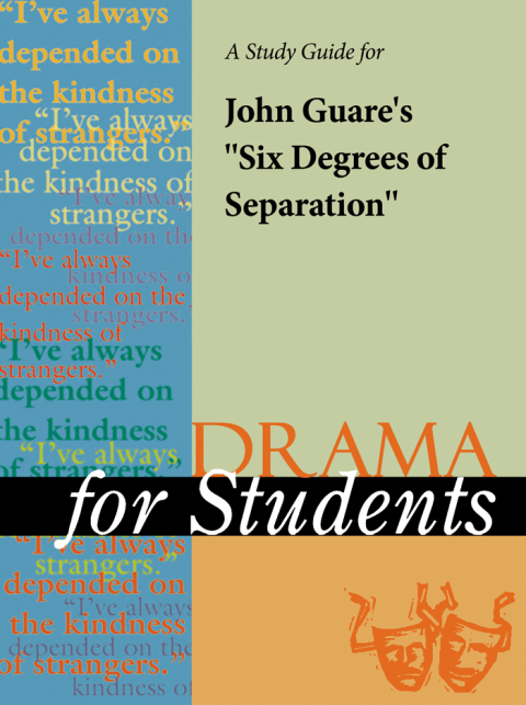 Cover image for book A Study Guide for John Guare's "Six Degrees of Separation"