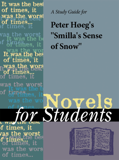 Cover image for book A Study Guide for Peter Hoeg's "Smilla's Sense of Snow"