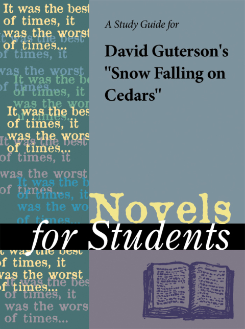 Cover image for book A Study Guide for David Guterson's "Snow Falling on Cedars"