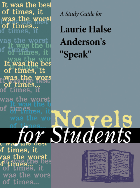 Cover image for book A Study Guide for Laurie Halse Anderson's "Speak"