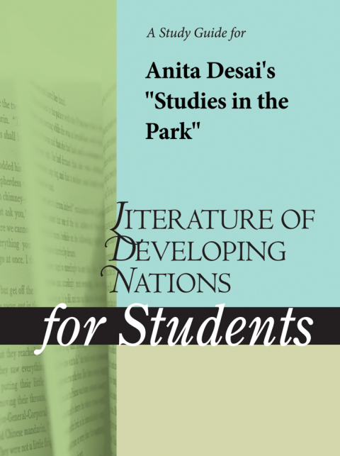 Cover image for book A Study Guide for Anita Desai's "Studies in the Park"