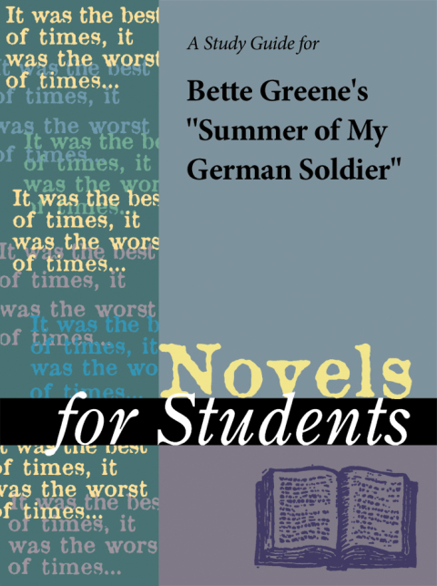 Cover image for book A Study Guide for Bette Green's "Summer of My German Soldier"