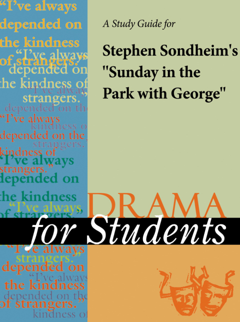 Cover image for book A Study Guide for Steven Sondheim's "Sunday in the Park with George"