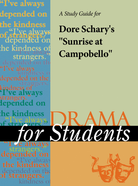 Cover image for book A Study Guide for Dore Schary's "Sunrise at Campobello"