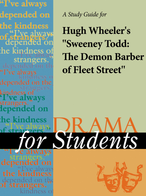 Cover image for book A Study Guide for Hugh Wheeler's "Sweeney Todd"