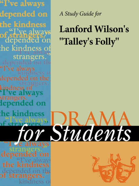 Cover image for book A Study Guide for Lanford Wilson's "Talley's Folly"