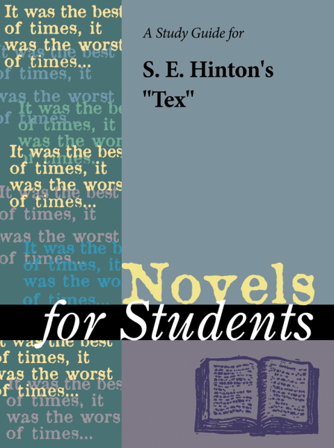 Cover image for book A Study Guide for S. E. Hinton's "Tex"
