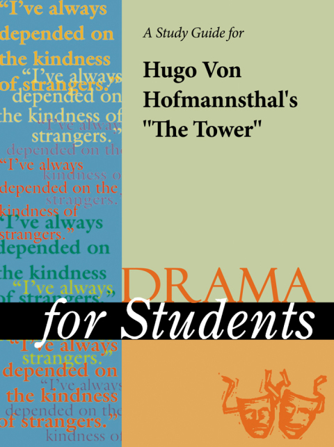 Cover image for book A Study Guide for Hugo von Hofmannsthal's "The Tower"