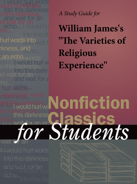 Cover image for book A Study Guide for William James's "The Varieties of Religious Experience"