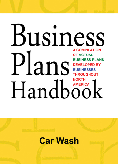 Cover image for book Business Plans Handbook: Car Wash