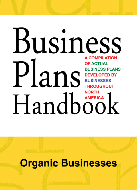 Cover image for book Business Plans Handbook: Organic Businesses