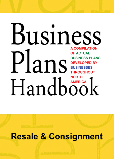 Cover image for book Business Plans Handbook: Resale & Consignment