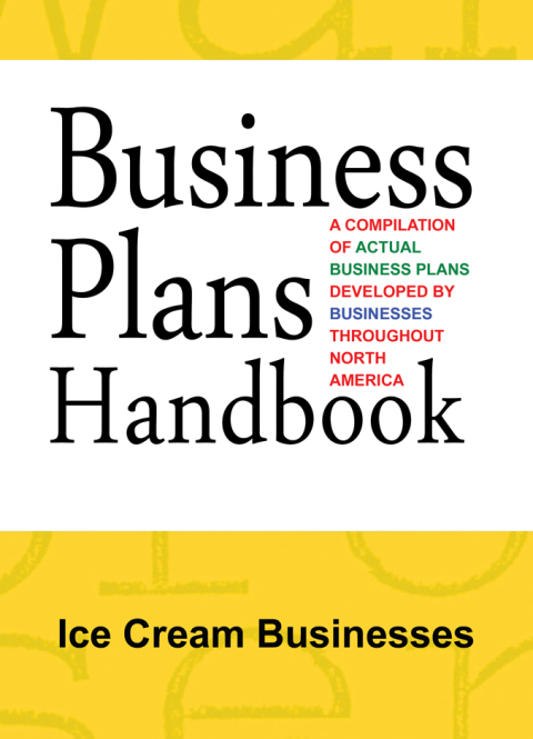 Cover image for book Business Plans Handbook: Ice Cream Businesses