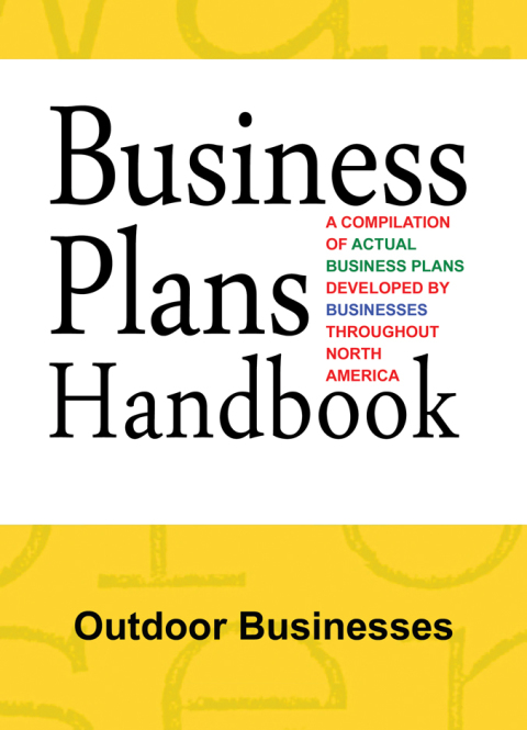 Cover image for book Business Plans Handbook: Outdoor Businesses
