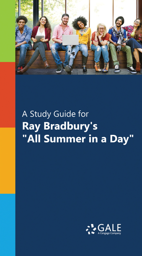 Cover image for book A Study Guide for Ray Bradbury's "All Summer in a Day"