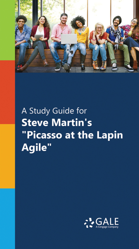 Cover image for book A Study Guide for Steve Martin's "Picasso at the Lapin Agile"