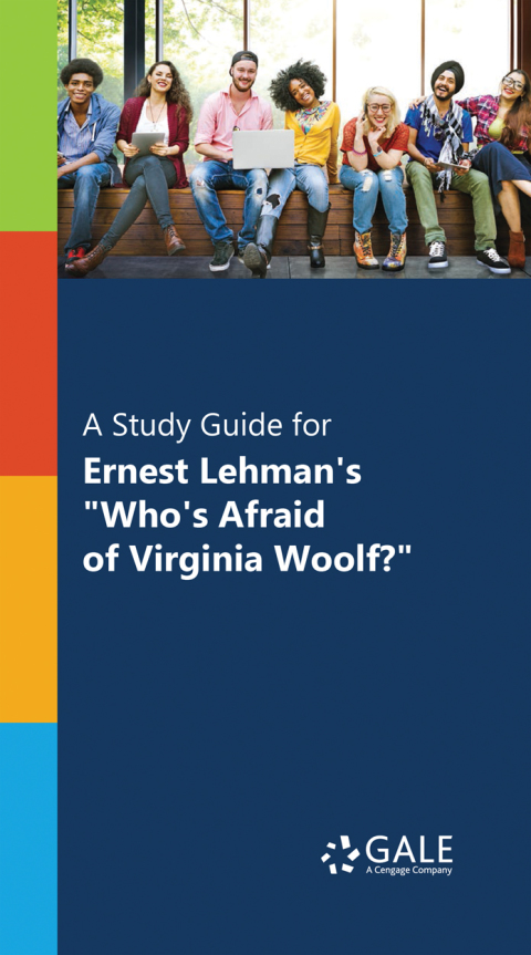 Cover image for book A Study Guide for "Who's Afraid of Virginia Woolf?"  (lit-to-film)
