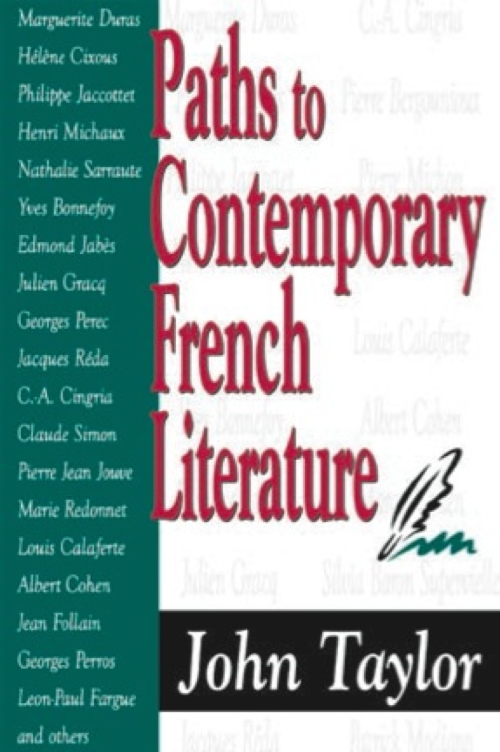 Paths to Contemporary French Literature - 1st Edition (eBook)