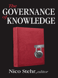 The Governance of Knowledge - Nico Stehr