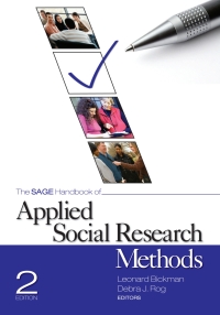 Cover image: The SAGE Handbook of Applied Social Research Methods 2nd edition 9781412950312