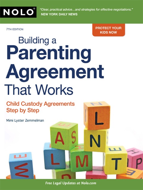 Cover image for book Building a Parenting Agreement That Works: Child Custody Agreements Step by Step