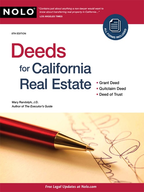 Cover image for book Deeds for California Real Estate