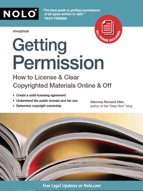 Cover image for book Getting Permission: How to License & Clear Copyrighted Materials Online & Off