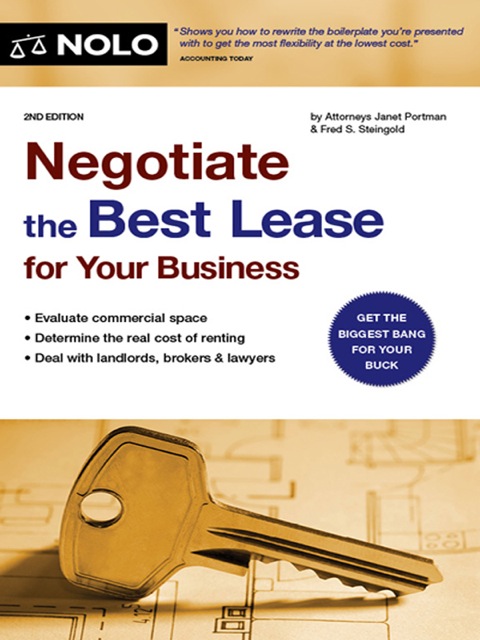 Cover image for book Negotiate the Best Lease for Your Business