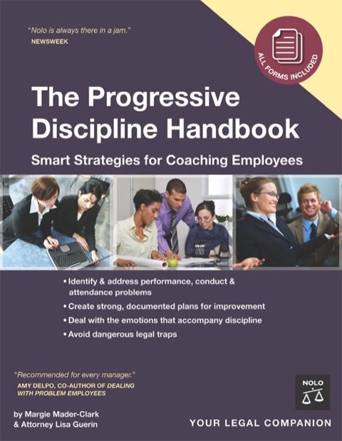 Cover image for book Progressive Discipline Handbook: Smart Strategies for Coaching Employees