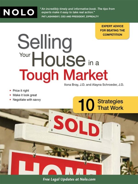 Cover image for book Selling Your House in a Tough Market:: 10 Strategies That Work
