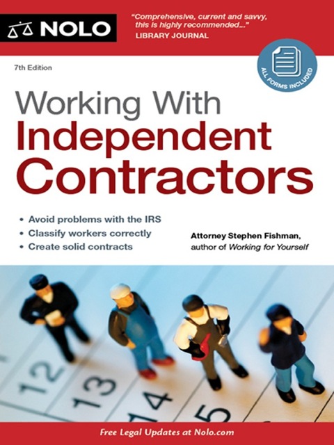 Cover image for book Working With Independent Contractors