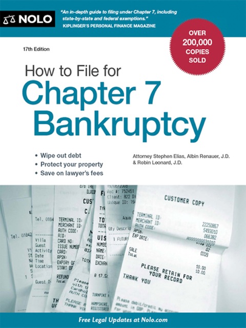 Cover image for book How to File for Chapter 7 Bankruptcy